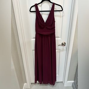 Lulus XS chiffon maxi dress